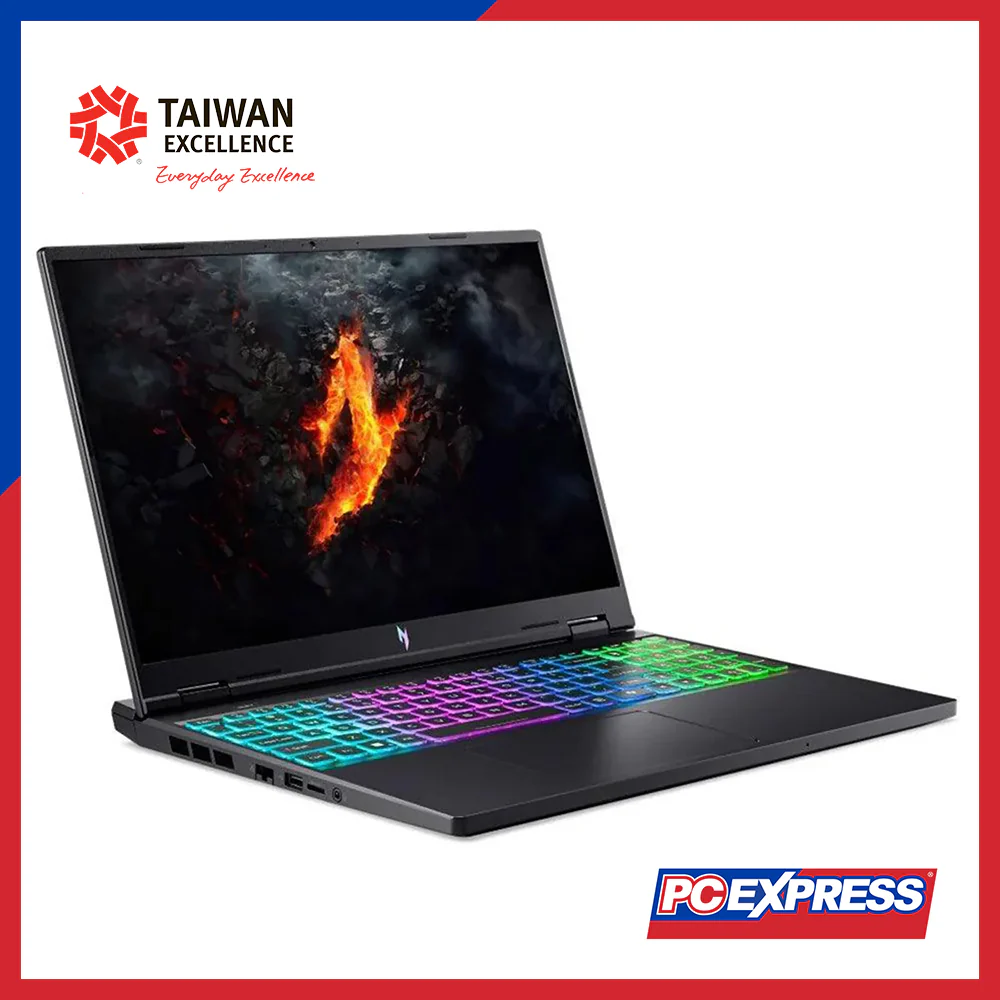ACER Nitro 16 AN16-43-R5PS (NH.QQFSP.004) GeForce RTX™ 4060 AMD Ryzen™ 9 Laptop (Obsidian Black) - Image 3