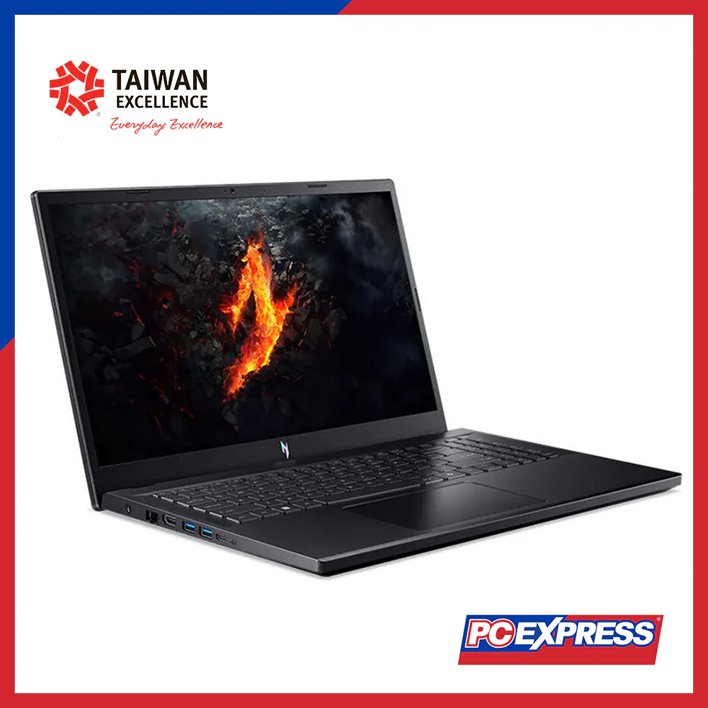 ACER Nitro V 15 ANV15-41-R9D6 (NH.QPESP.002) GeForce RTX™ 4050 AMD Ryzen™ 5 Laptop (Obsidian Black) - Image 2