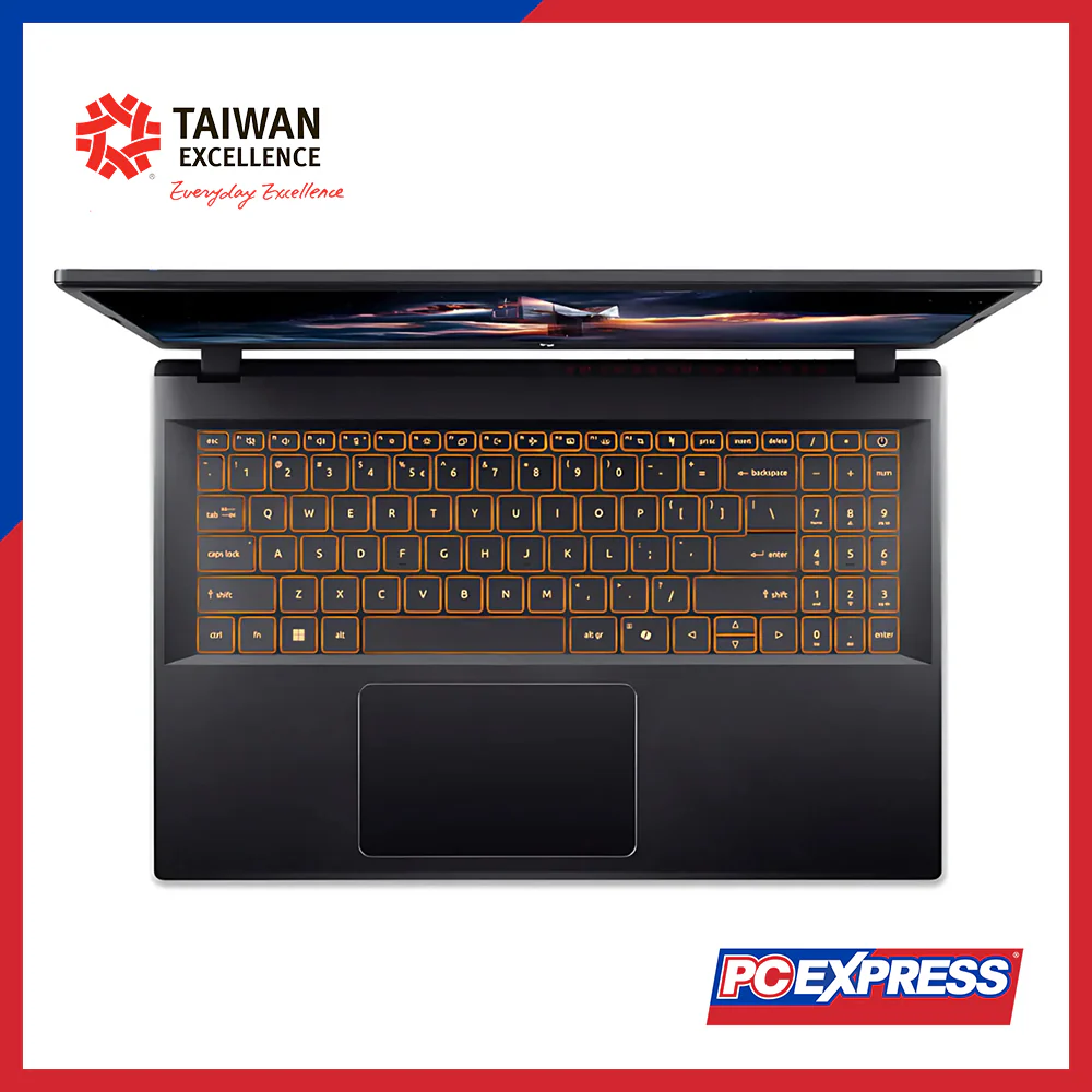 ACER Nitro V ANV15-52-585U (NH.QZ9SP.008) GeForce RTX™ 5050 Intel® Core™ 5 Laptop (Obsidian Black) - Image 3