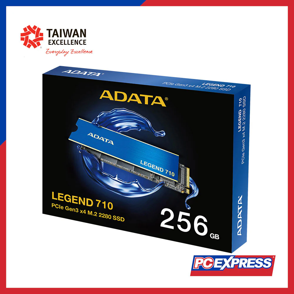 ADATA 256GB LEGEND 710 M.2 PCIe NVMe Solid State Drive - Image 6