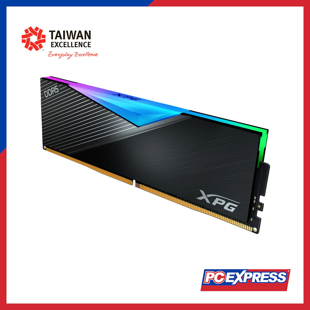 ADATA 32GB (2x 16GB) DDR5 5200MHz (AX5U5200C3816G-DCLARBK) XPG LANCER RGB Desktop Memory - Image 4