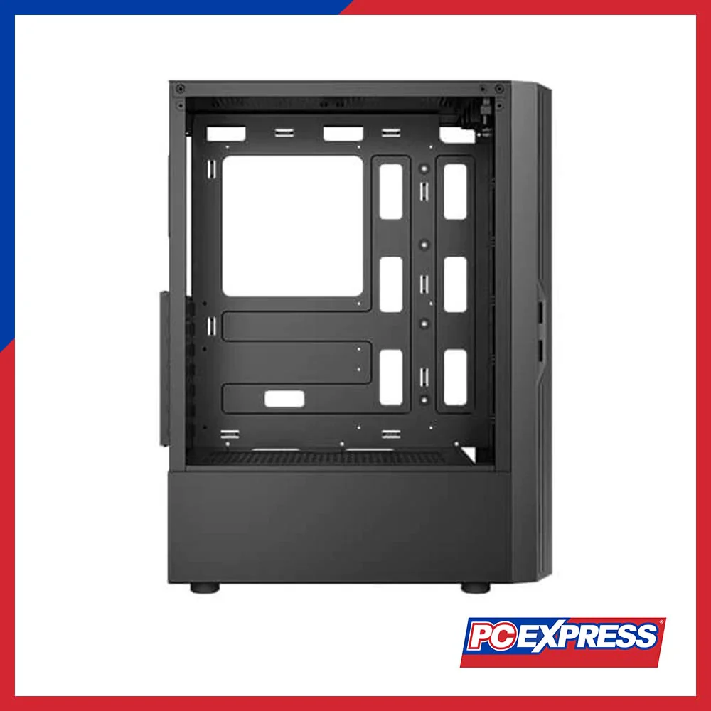 ANTEC AX20 Elite Black RGB Tempered Glass Mid Tower Gaming Chassis (With Free Gaming Antec Mouse Pad) - Image 4