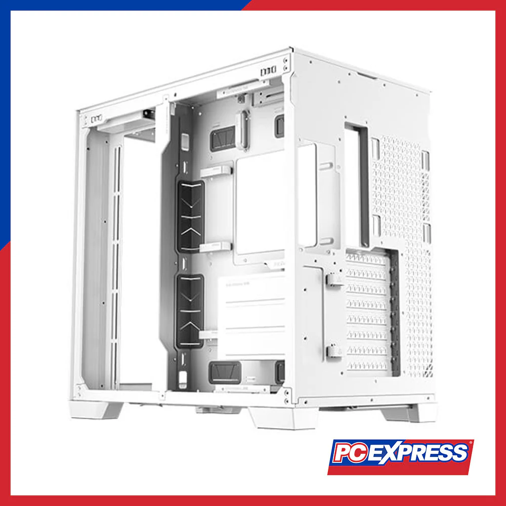 ANTEC C8 Dual Chamber Tempered Glass Full Tower Gaming Chassis (White) - Image 4