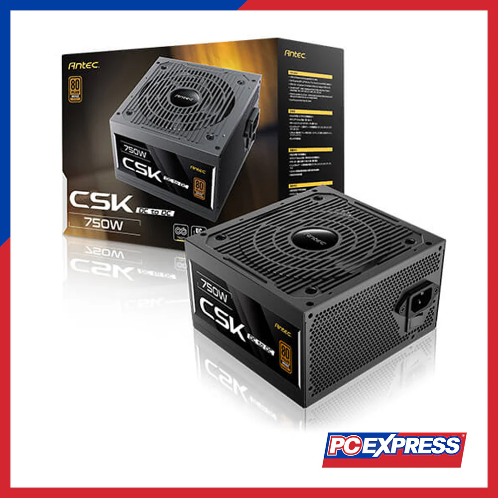 ANTEC CSK750 DC 750W 80+ Bronze Non-Modular Power Supply - Image 6