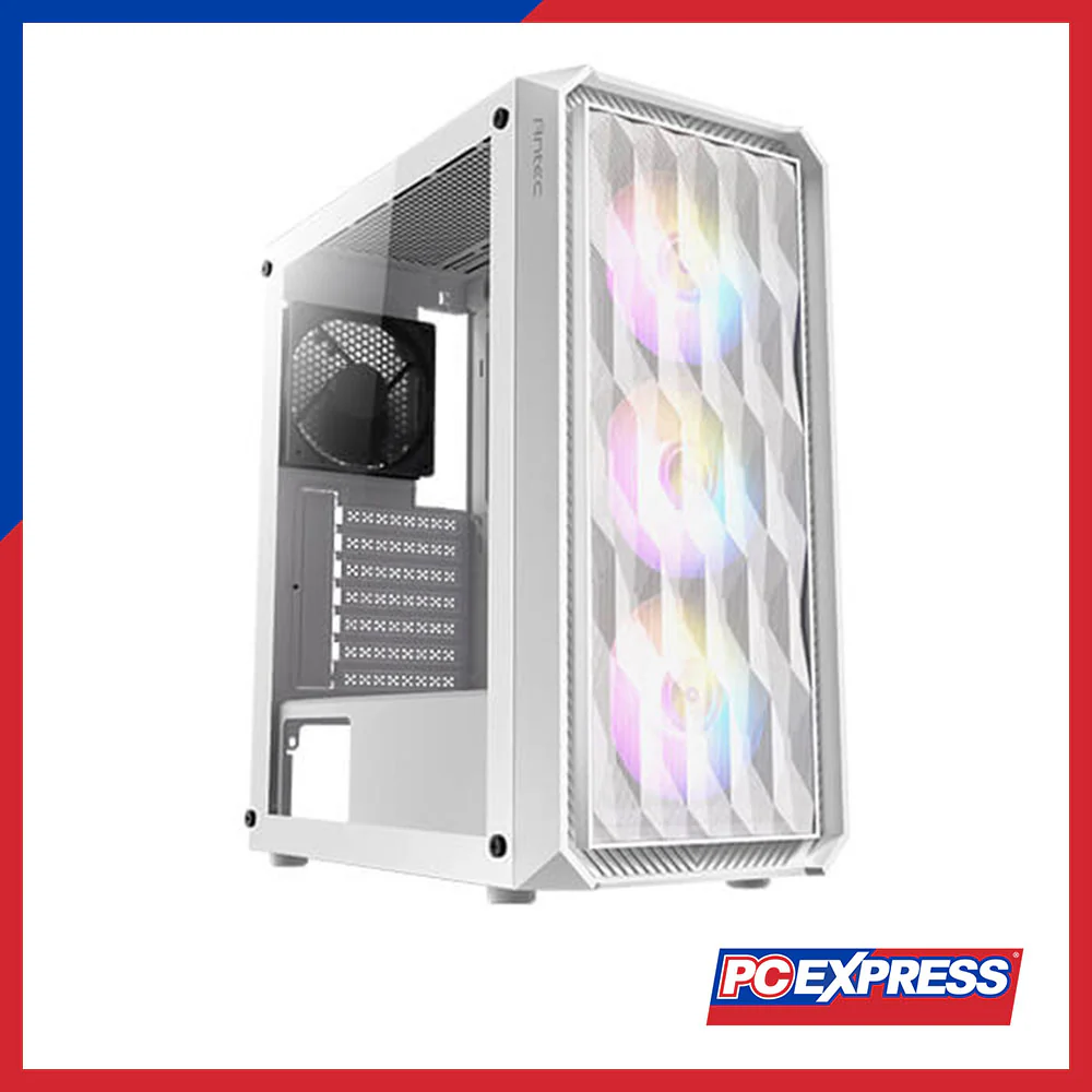 ANTEC NX292 Elite Series-Mid Tower Gaming PC Case (With Free Mousepad) - White - Image 5