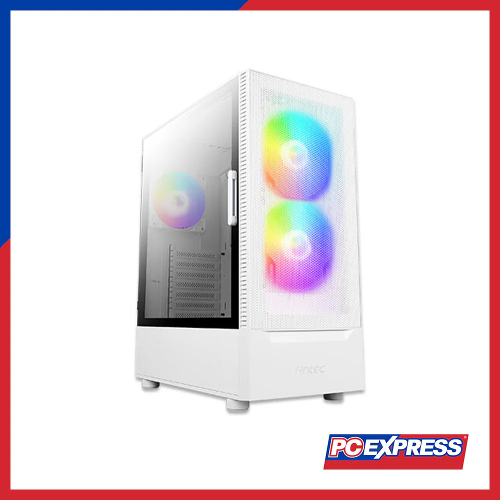 ANTEC NX410 Tempered Glass Mid Tower Gaming Chassis (White)