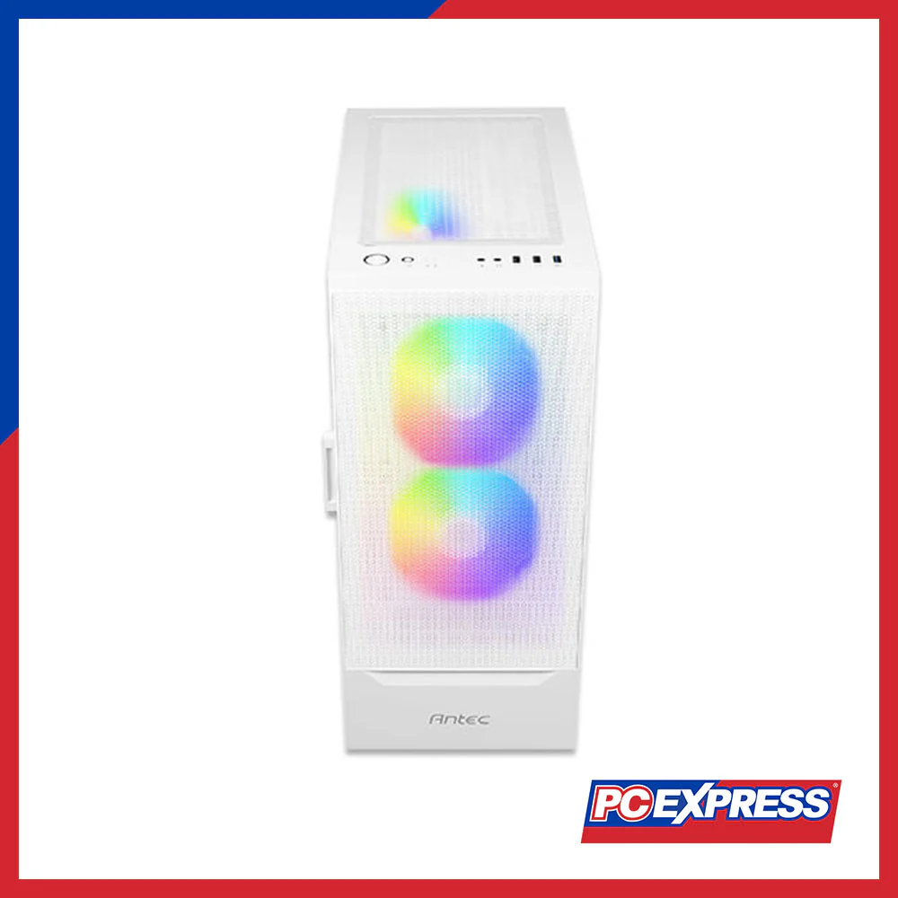 ANTEC NX410 Tempered Glass Mid Tower Gaming Chassis (White) - Image 2