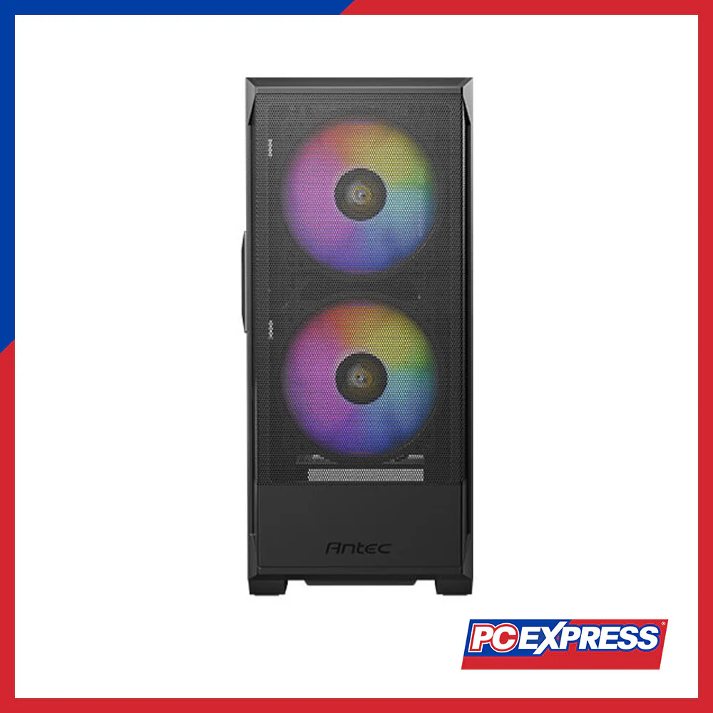 ANTEC NX416L Mesh Tempered Glass RGB Mid Tower Gaming Chassis (Black) - Image 2