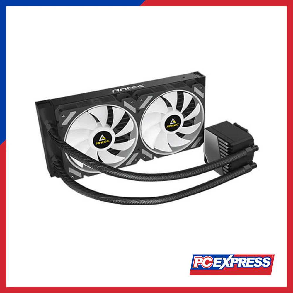 ANTEC SYMPHONY 240 ARGB (2 X 120MM FANS) All-In-One CPU Liquid Cooler - Image 3