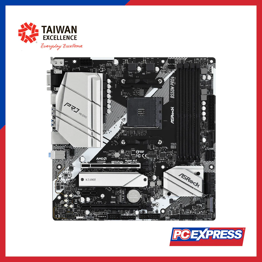 ASROCK B550M Pro4 mATX Motherboard - Image 3