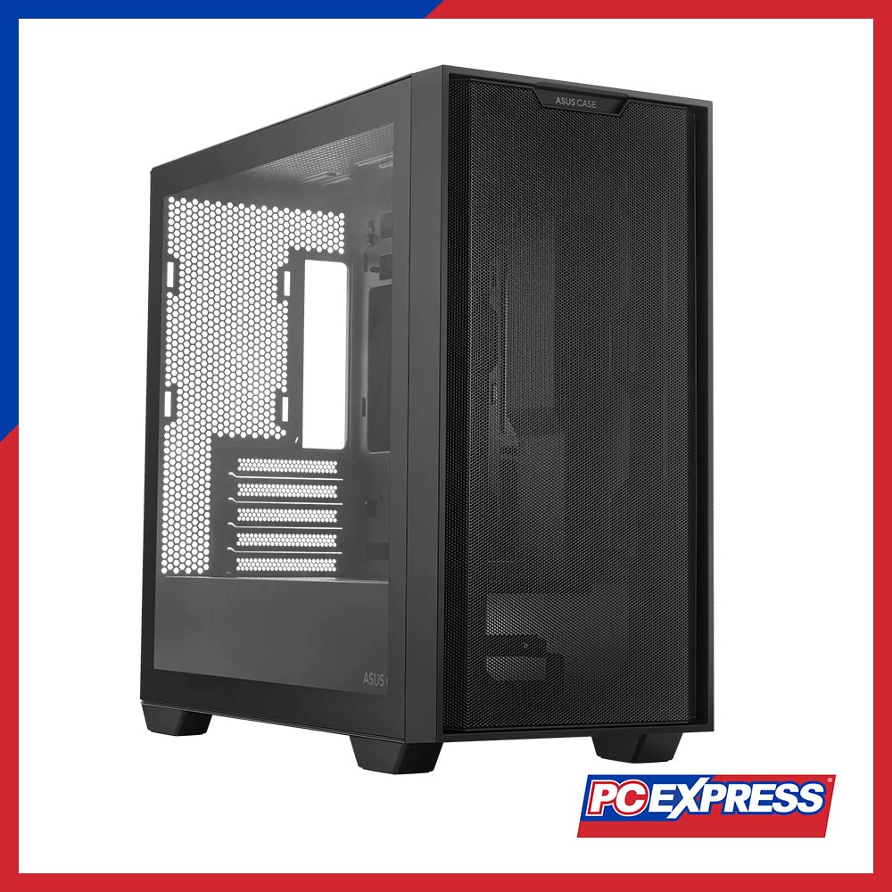 ASUS A21 (90DC00H0-B00000) Tempered Glass Micro-ATX Gaming Chassis (Black) - Image 2
