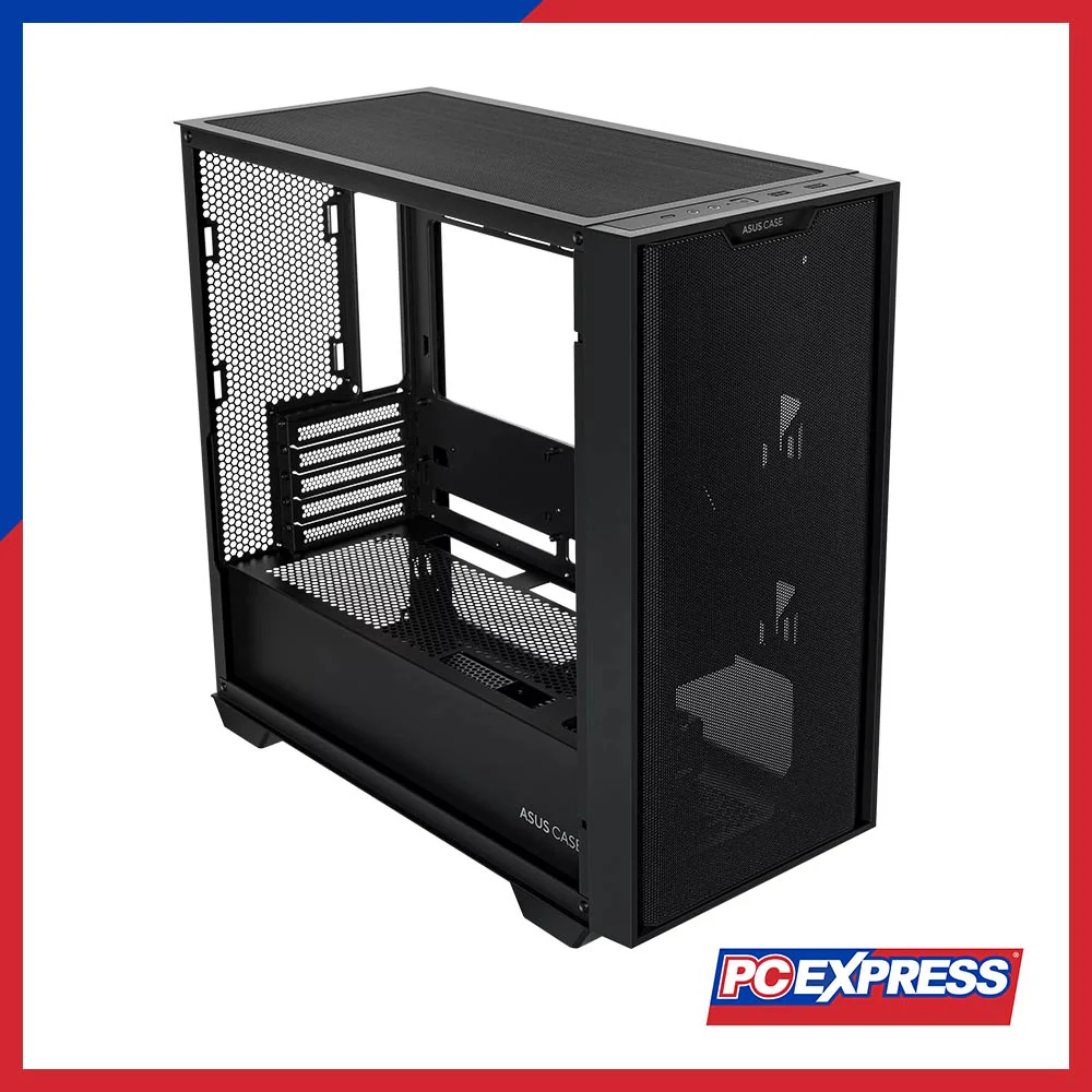 ASUS A21 (90DC00H0-B00000) Tempered Glass Micro-ATX Gaming Chassis (Black) - Image 3