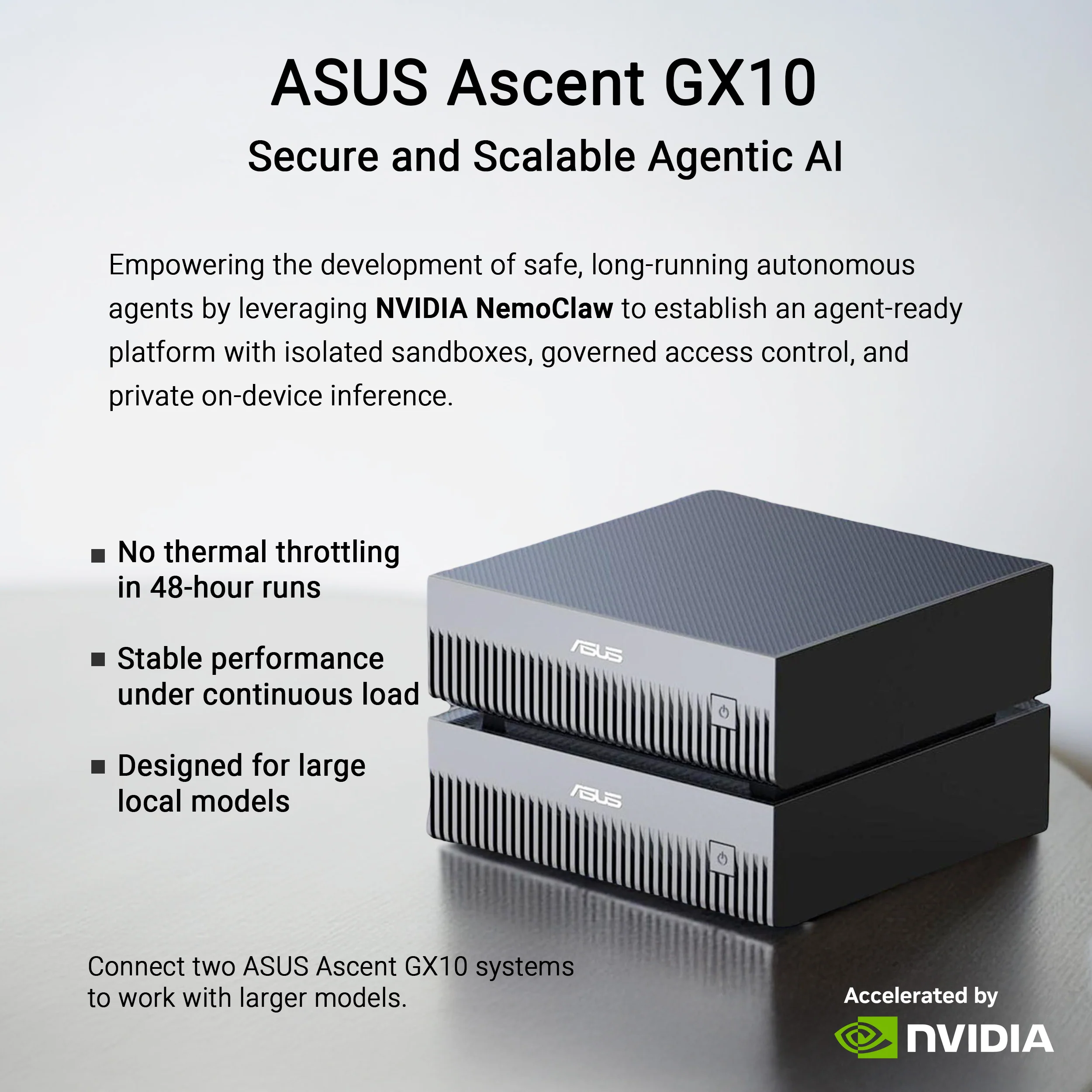 ASUS Ascent GX10 (2TB) Compact Desktop AI Supercomputer - Image 3