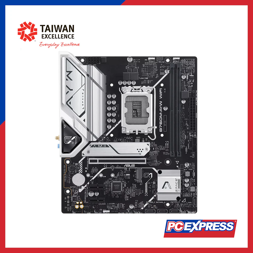 ASUS B760M AYW WiFi mATX Motherboard