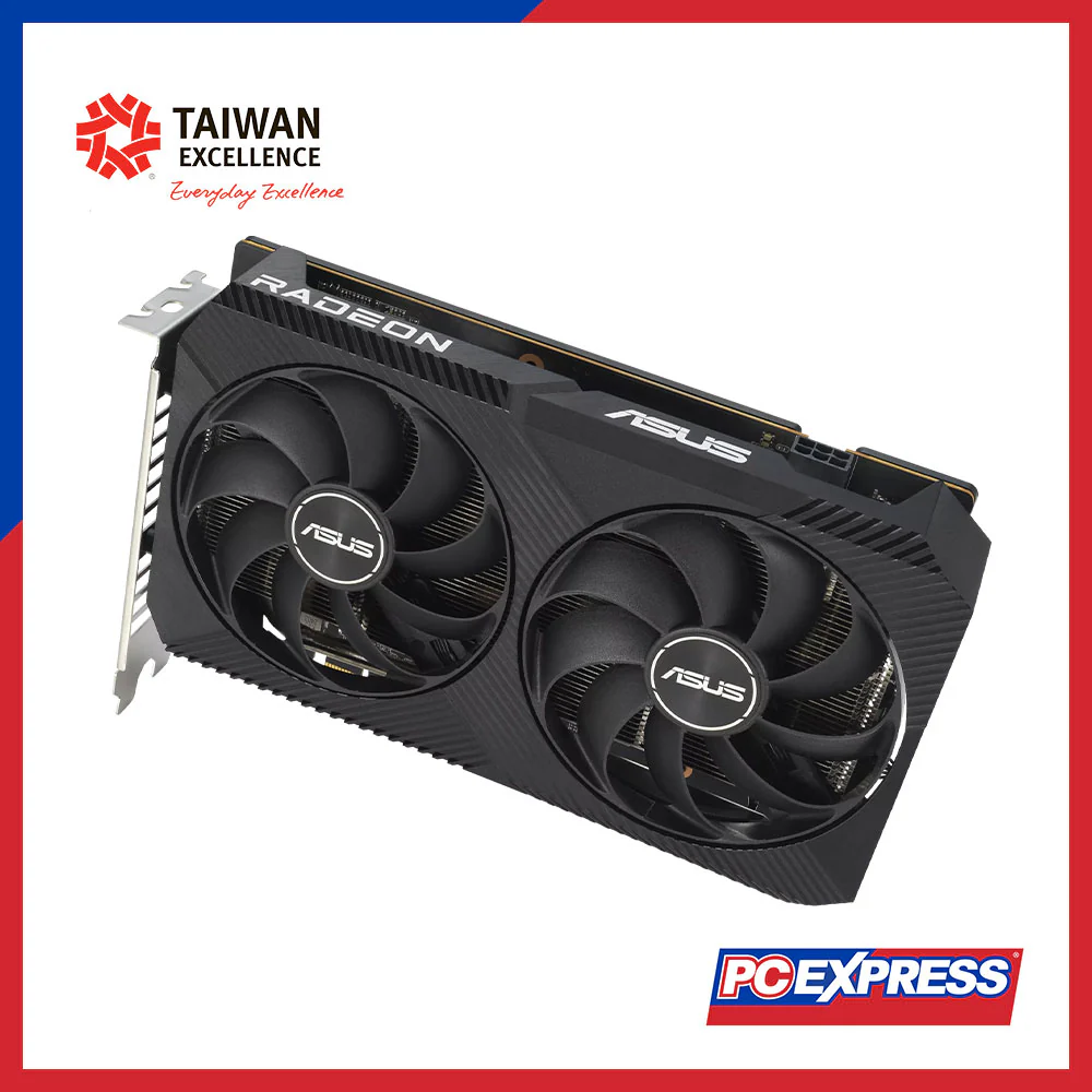 ASUS Dual Radeon™ RX 6500 XT V2 OC Edition 4GB GDDR6 64-bit Graphics Card - Image 2