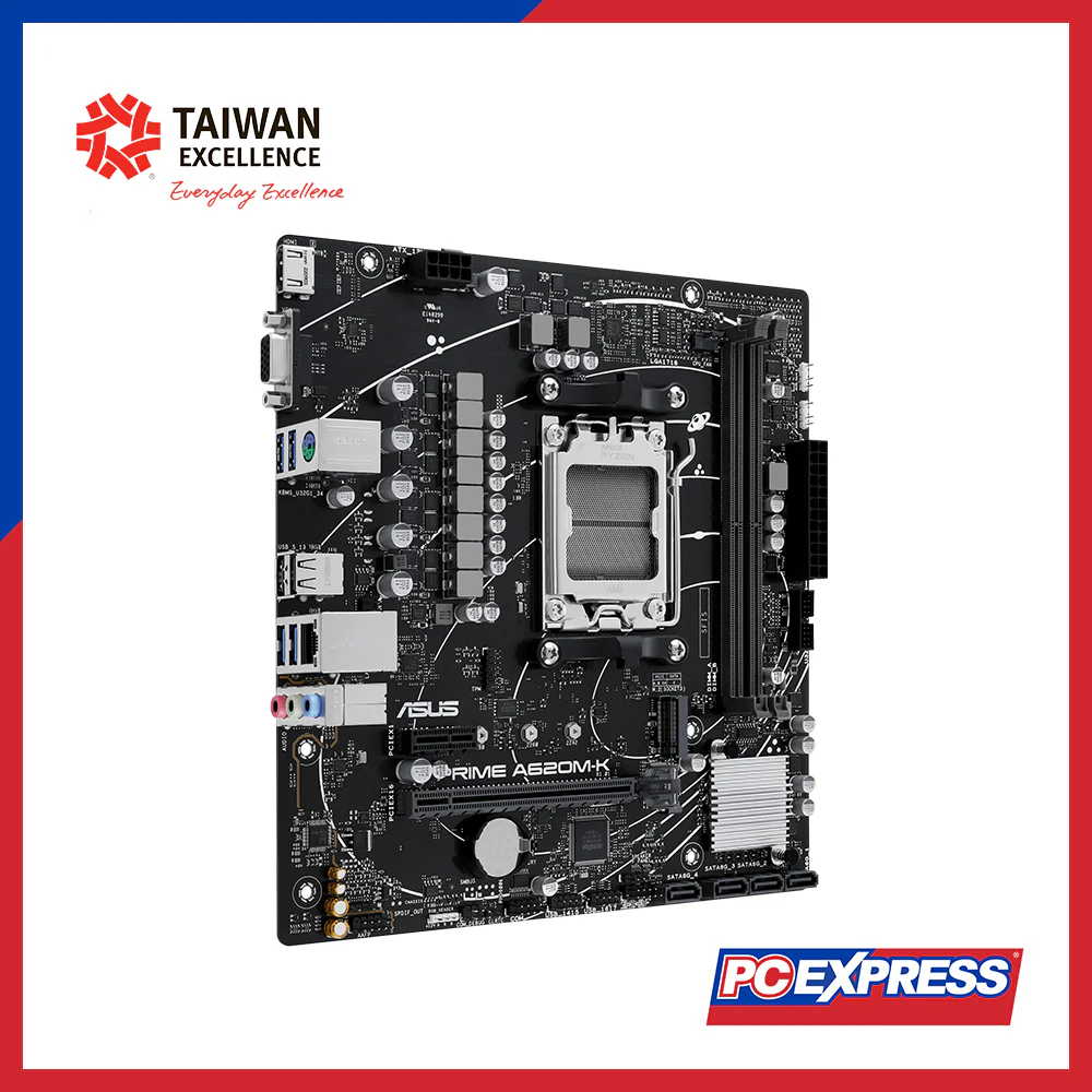ASUS PRIME A620M-K/CSM micro-ATX Motherboard - Image 2