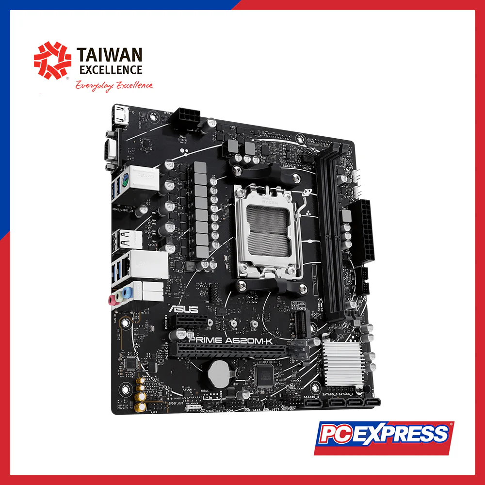 ASUS PRIME A620M-K/CSM micro-ATX Motherboard - Image 3