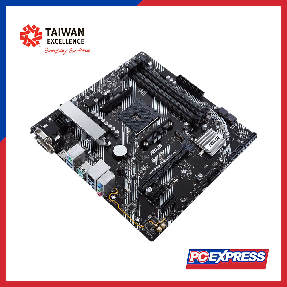ASUS PRIME B450M-A II CSM mATX Motherboard - Image 3