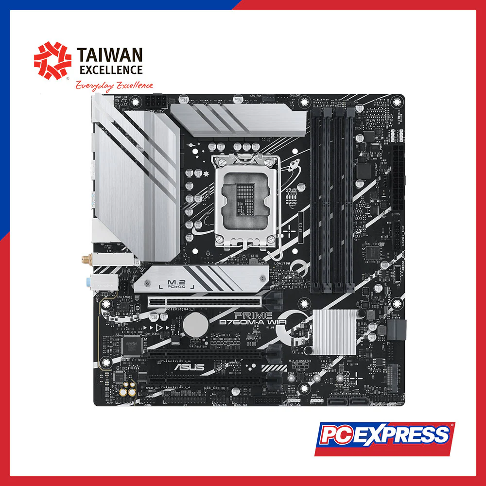 ASUS PRIME B760M-A WIFI Micro-ATX Motherboard