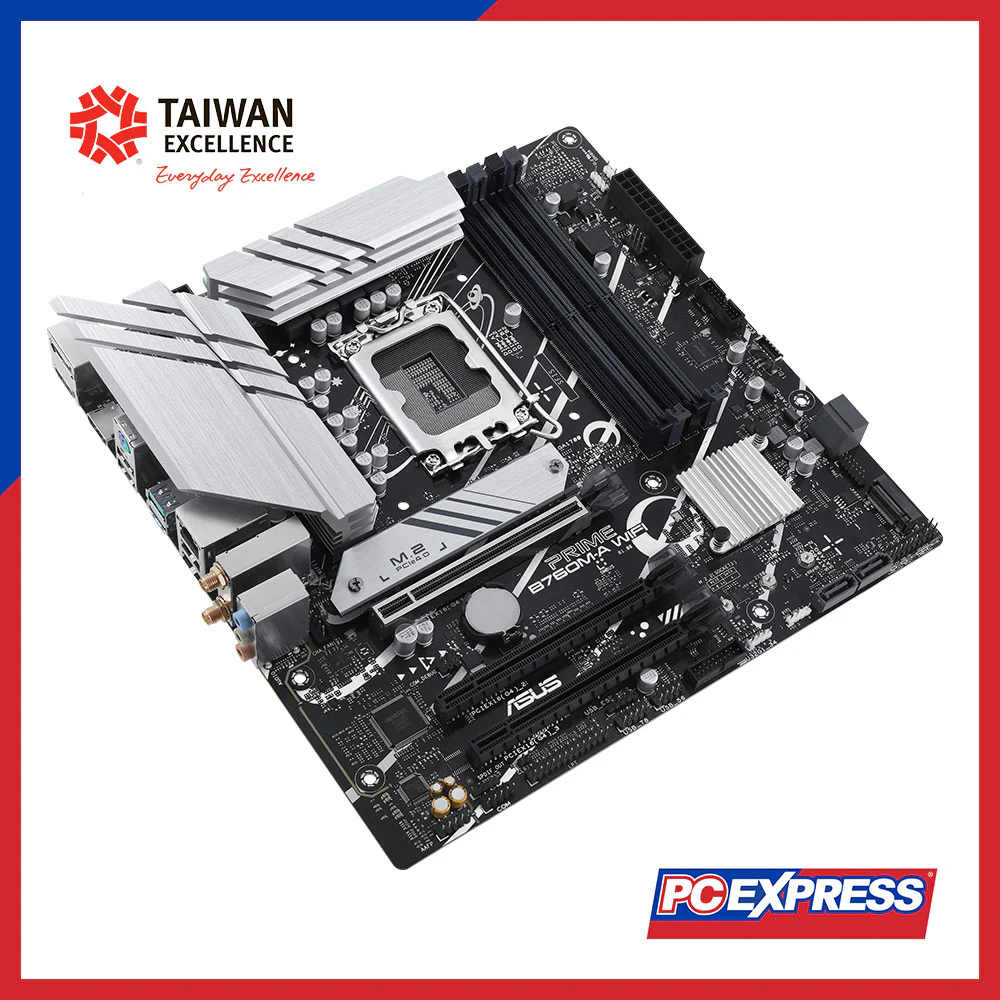 ASUS PRIME B760M-A WIFI Micro-ATX Motherboard - Image 4