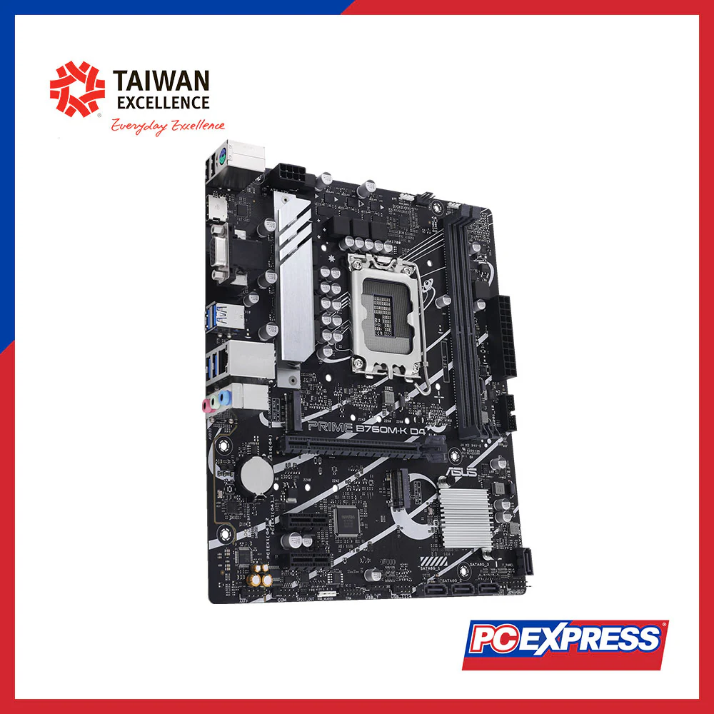 ASUS PRIME B760M-K D4 mATX Motherboard - Image 3