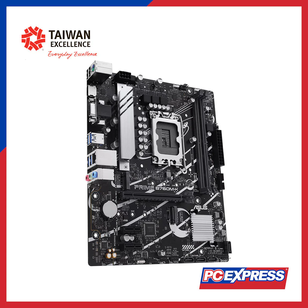 ASUS PRIME B760M-K Micro-ATX Motherboard - Image 2