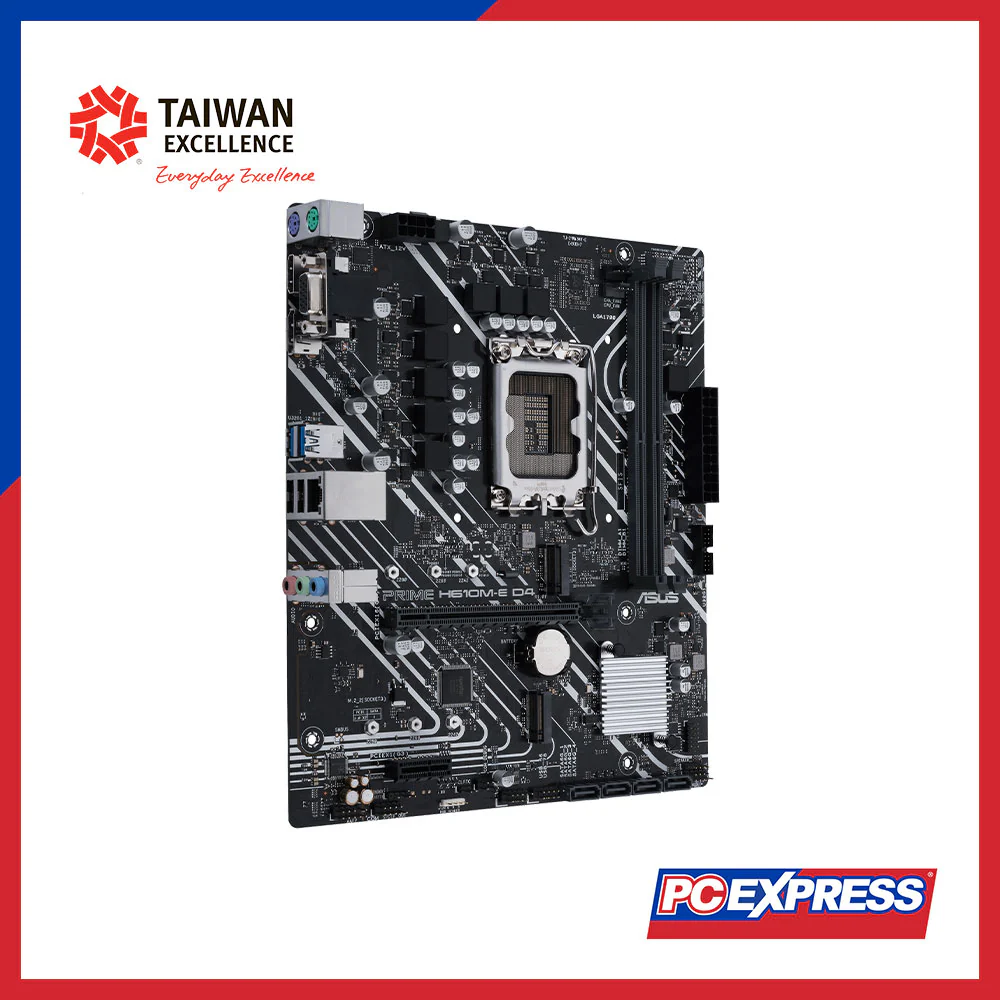 ASUS PRIME H610M-E D4 / CSM Micro ATX Motherboard - Image 3
