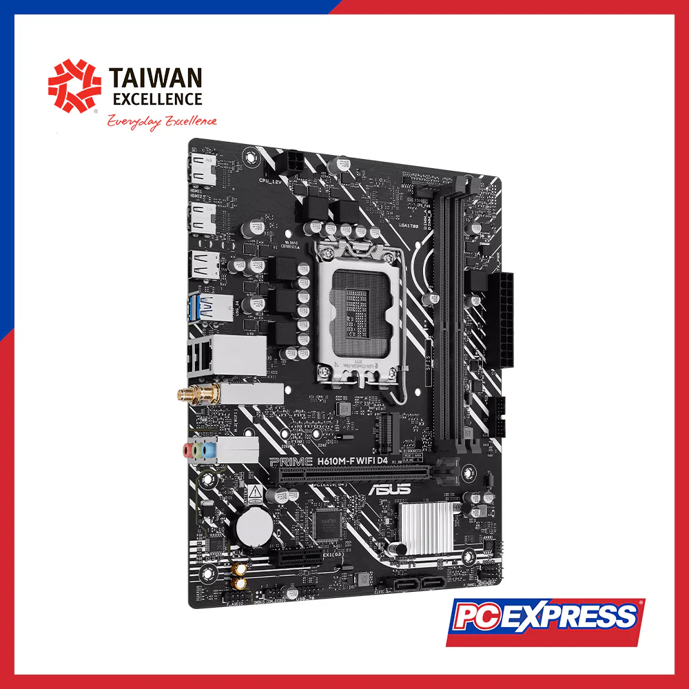 ASUS PRIME H610M-F WiFi D4 micro-ATX Motherboard - Image 5