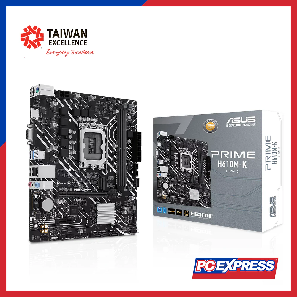 ASUS PRIME H610M-K CSM micro-ATX Motherboard - Image 6