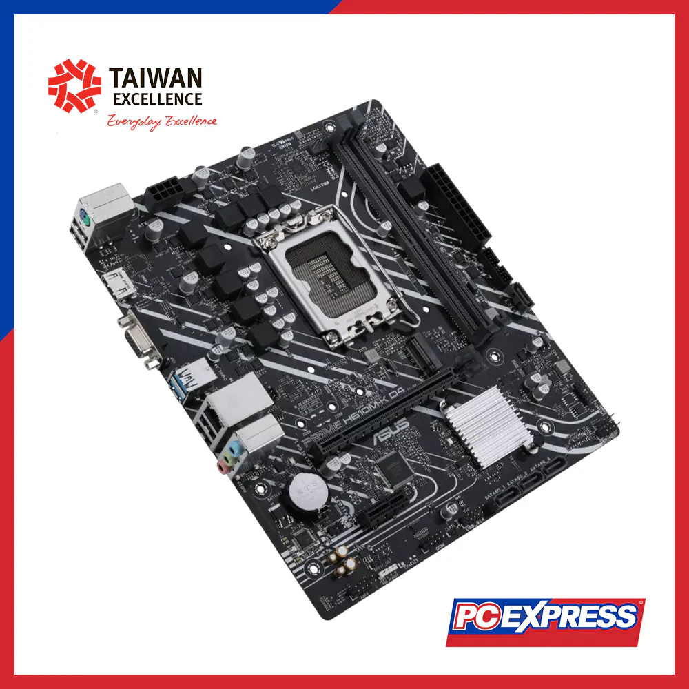 ASUS PRIME H610M-K D4/CSM micro-ATX Motherboard - Image 4