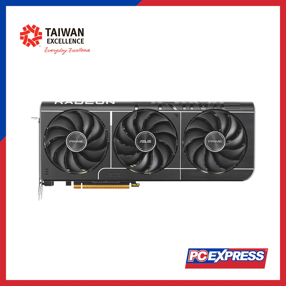 ASUS Prime Radeon™ RX 9070 OC Edition 16GB GDDR6 256-bit Graphics Card