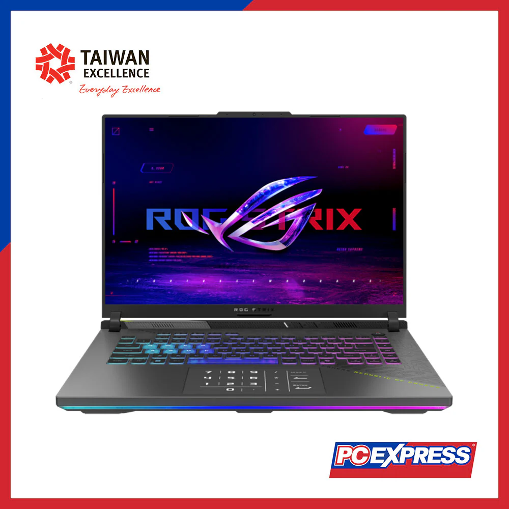 ASUS ROG Strix G16 G614PR-RV054WSM GeForce RTX™ 5070 Ti AMD Ryzen™ 9 Laptop (Eclipse Gray)