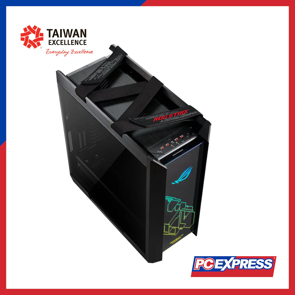 ASUS ROG Strix Helios GX601 RGB Tempered Glass Gaming Chassis (Black) - Image 5