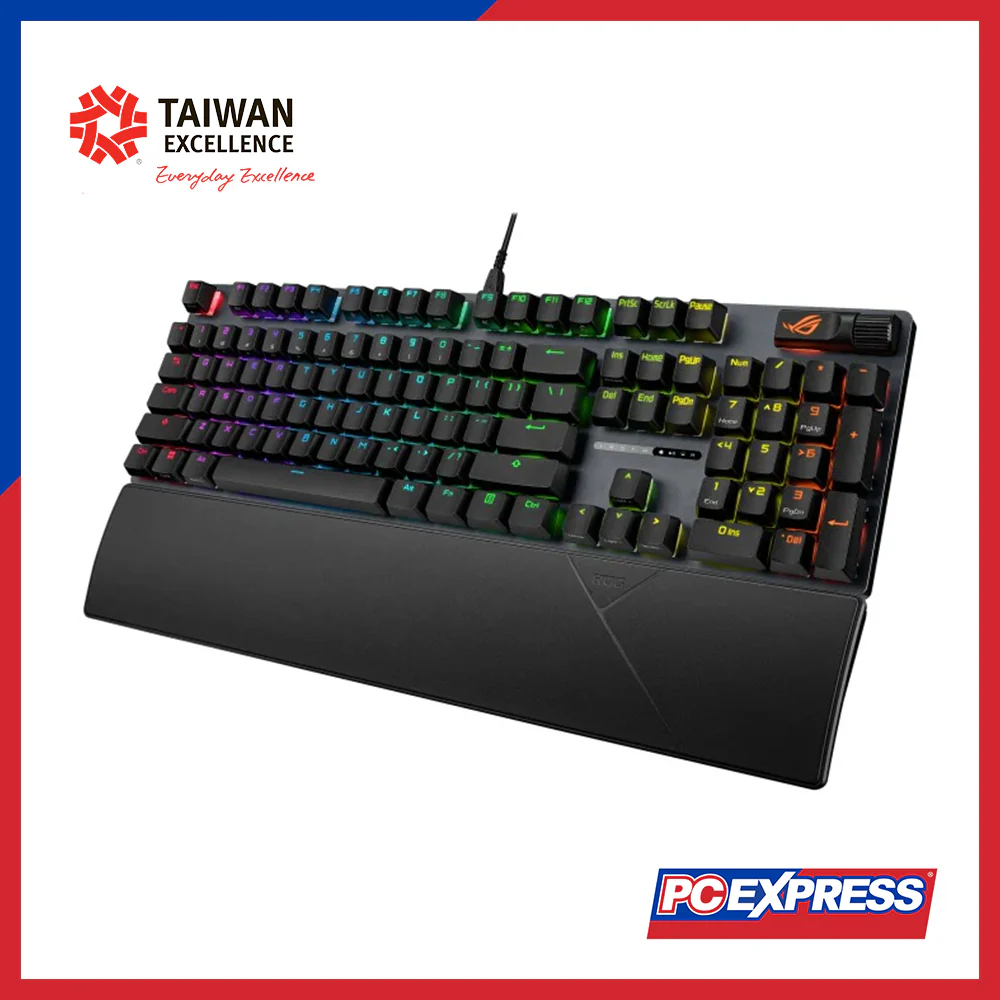 ASUS ROG XA14 Strix Scope II X PBT (NX Storm V2 Switch) Mechanical Gaming Keyboard - Black - Image 4