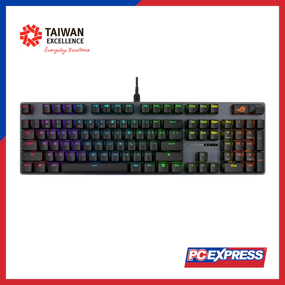 ASUS ROG XA14 Strix Scope II X PBT (NX Storm V2 Switch) Mechanical Gaming Keyboard - Black - Image 6