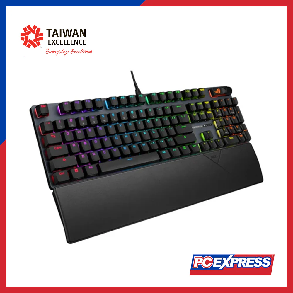 ASUS ROG XA14 Strix Scope II X PBT (ROG NX Snow V2 Switch) Mechanical Gaming Keyboard - Black - Image 2