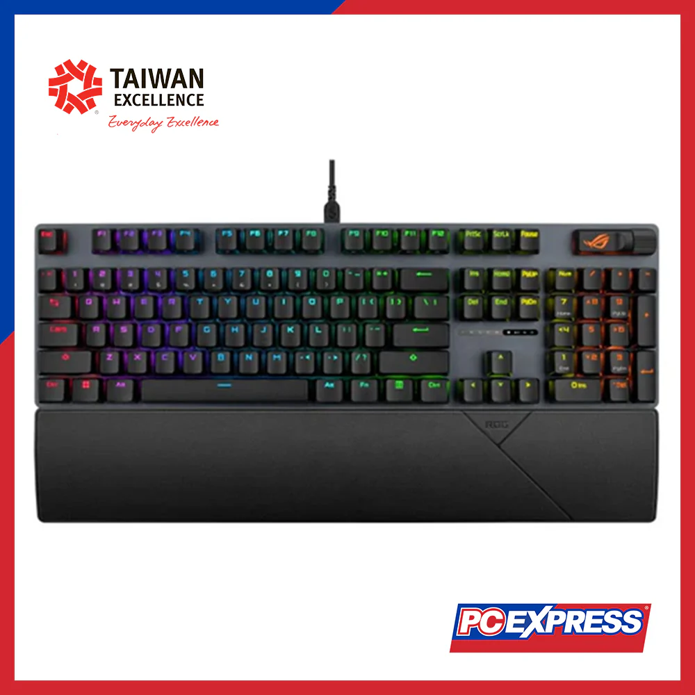 ASUS ROG XA14 Strix Scope II X PBT (ROG NX Snow V2 Switch) Mechanical Gaming Keyboard - Black - Image 5