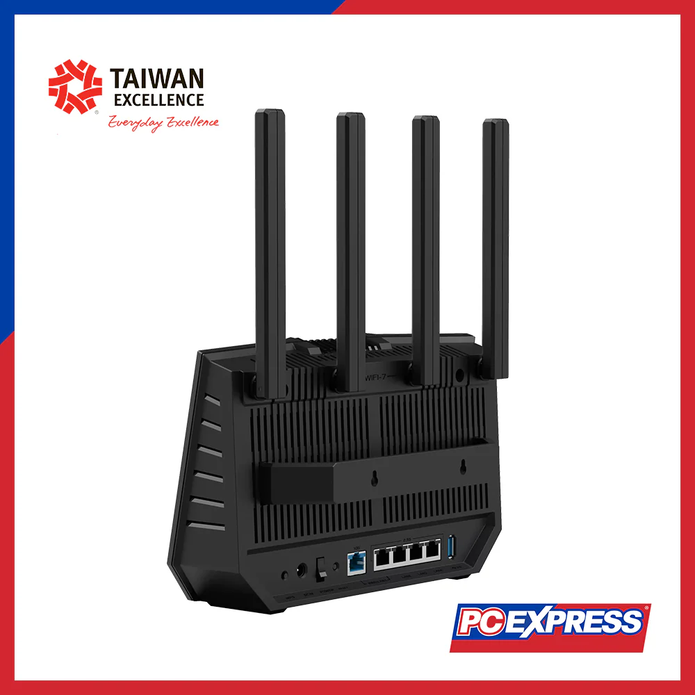 ASUS RT-BE92U Tri-Band WiFi 7 Extendable Router - Image 4