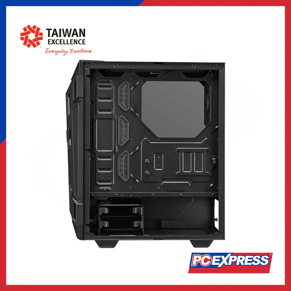 ASUS TUF Gaming GT301 RGB TG with Fan Gaming Chassis - Image 4