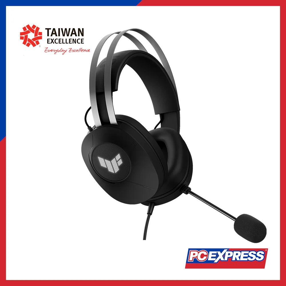 ASUS TUF Gaming H1 Gen II Wired Gaming Headset - Black - Image 6
