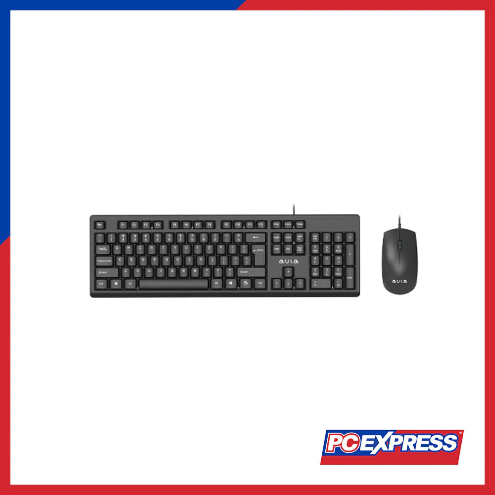 AULA AC101 USB Keyboard and Mouse Combo