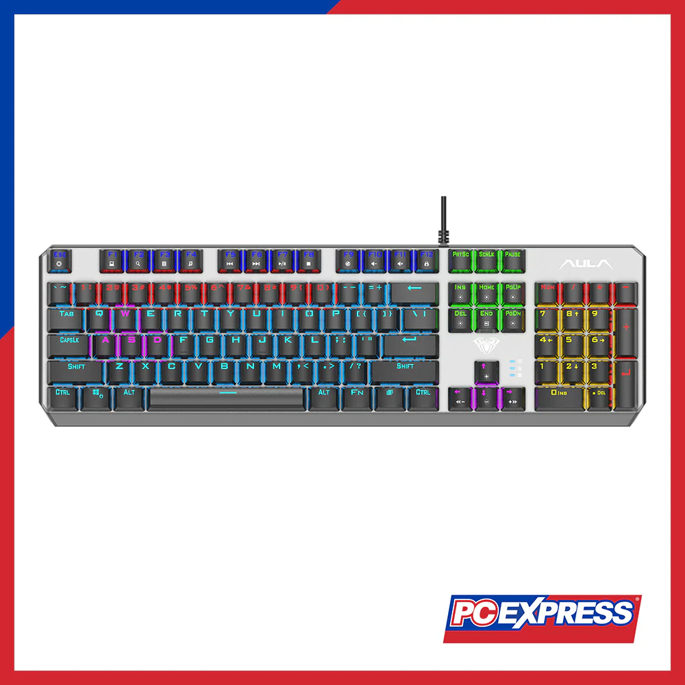 AULA F2066-II PC Portable Mechanical Wired Gaming Keyboard - Image 2