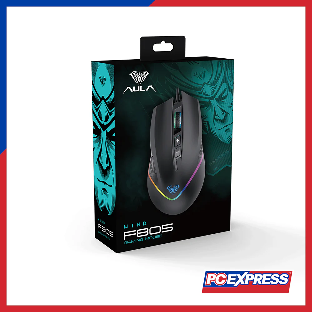 AULA F805 RGB Wired Gaming Mouse - Image 6