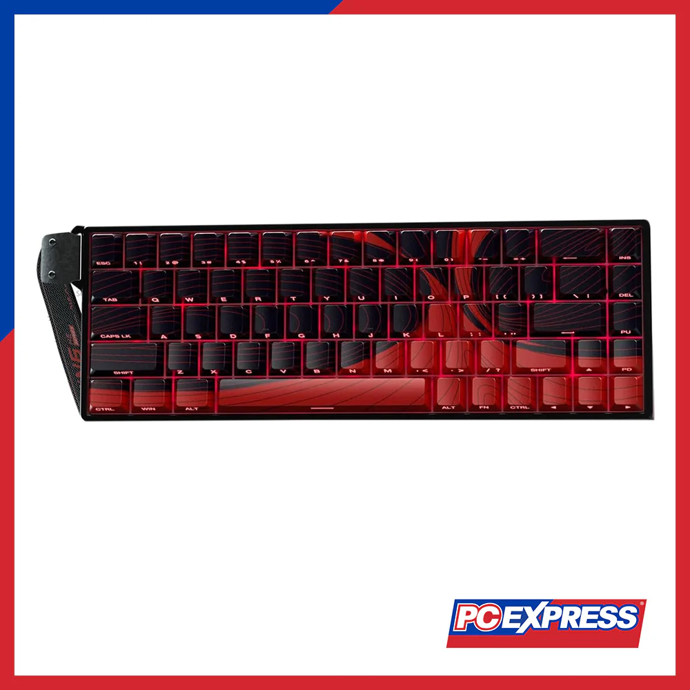 AULA WIN 68 HE Max Wired Magnetic Switch Gaming Keyboard - Black/Red - Image 3