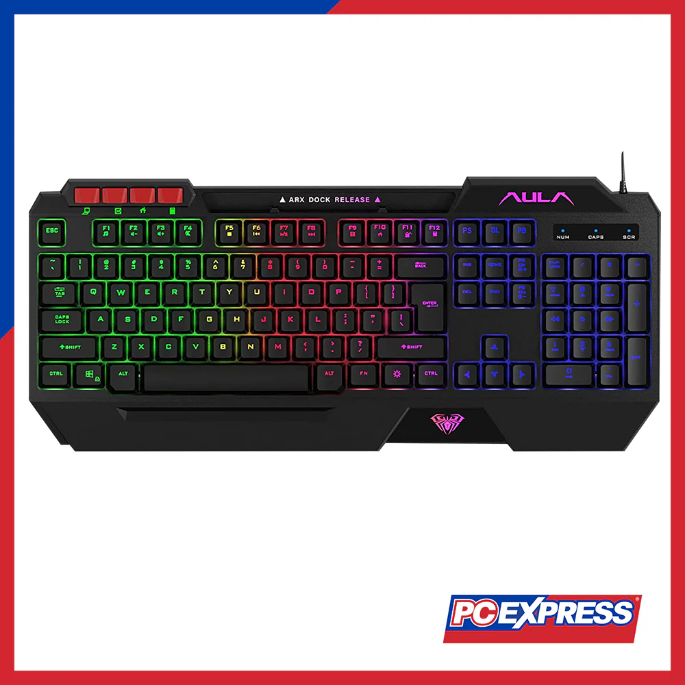 AULA Wind T650 4IN1 Wired (Keyboard + Mouse + Headset + Mouse Pad Set) Combo - Black - Image 3