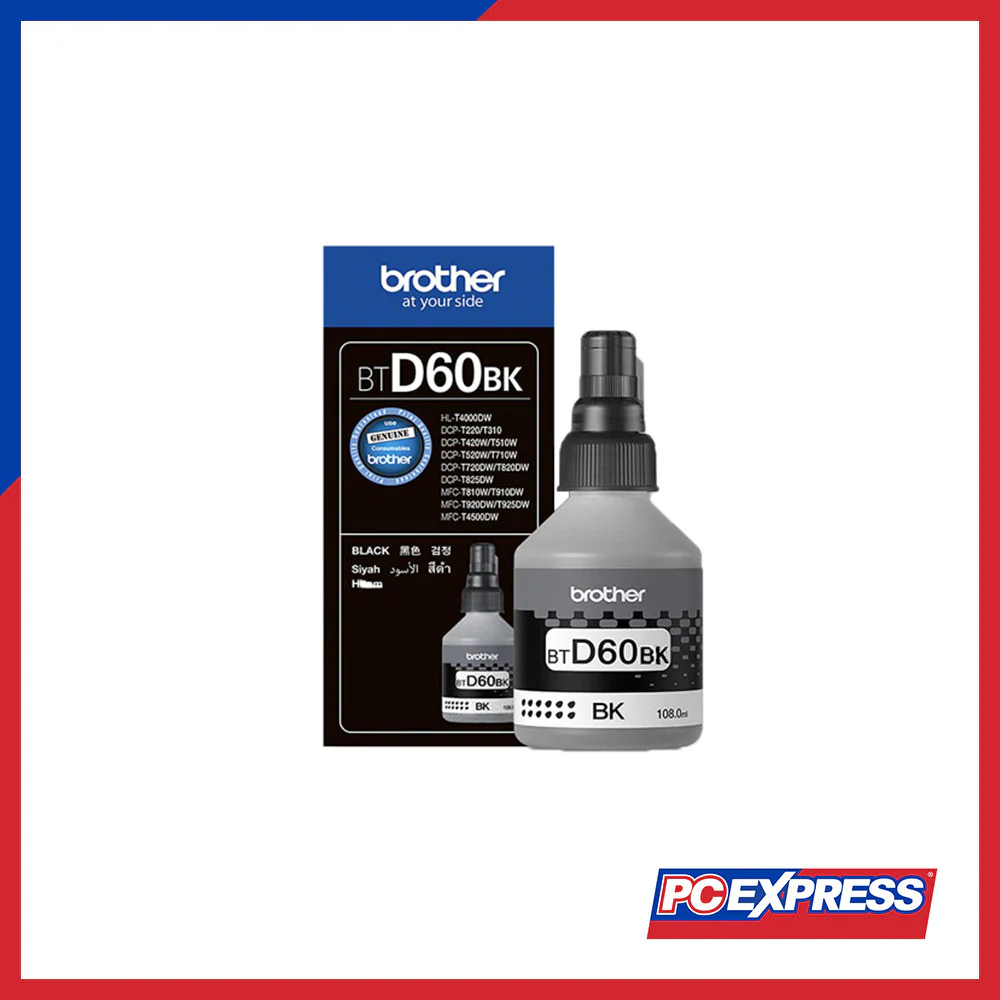 BROTHER BT-D60BK Ink Bottle Black