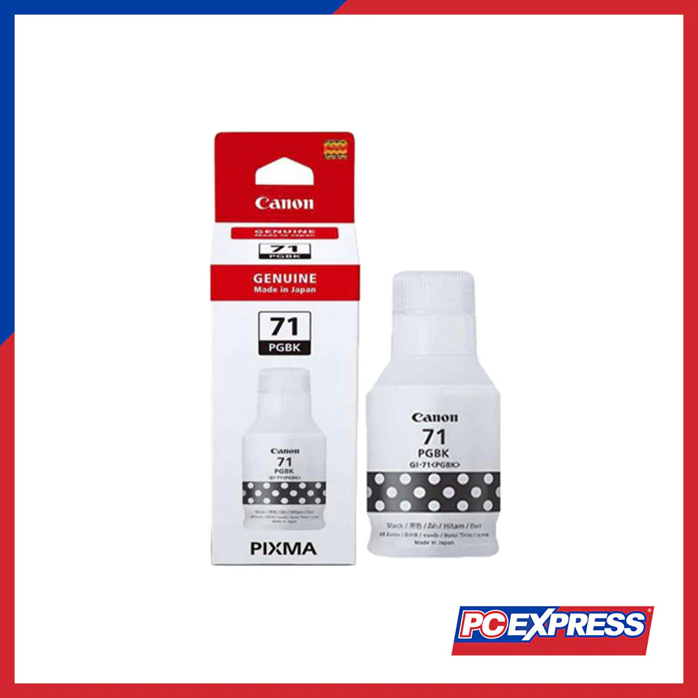 CANON GI-71 PGBK (Pigment Black) Ink Bottle