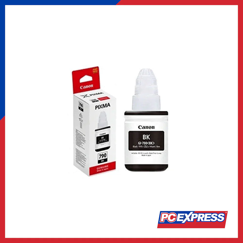 Canon GI-790 PGBK (Pigment Black) Ink Bottle - Image 2