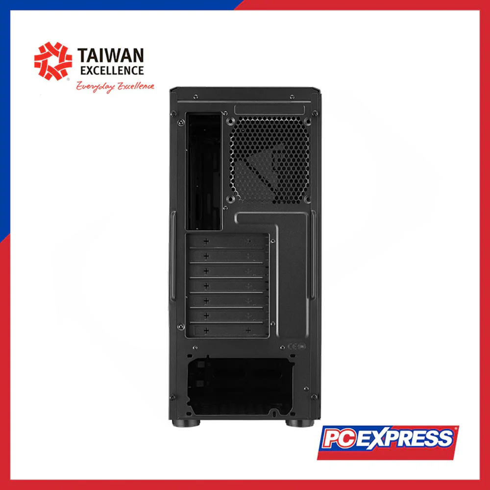 COOLER MASTER CMP510 Mid Tower Chassis ARGB (Black) - Image 3