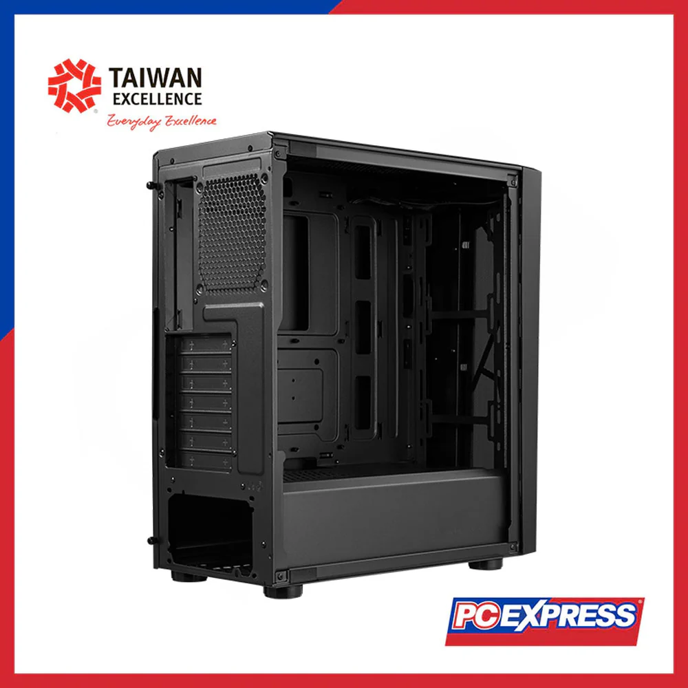 COOLER MASTER CMP510 Mid Tower Chassis ARGB (Black) - Image 5